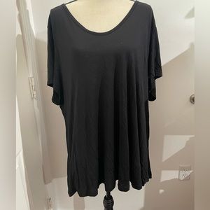NWT H&M black scoopneck shirt s 3x